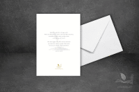 Faltkarte I Taufe - Weizenkorn