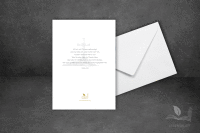 Faltkarte I Taufe - Kreuz