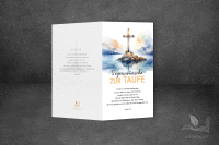 Faltkarte I Taufe - Kreuz