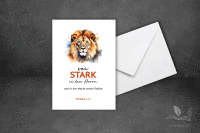 Faltkarte I Sei stark