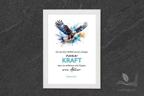 Text: "Neue Kraft"